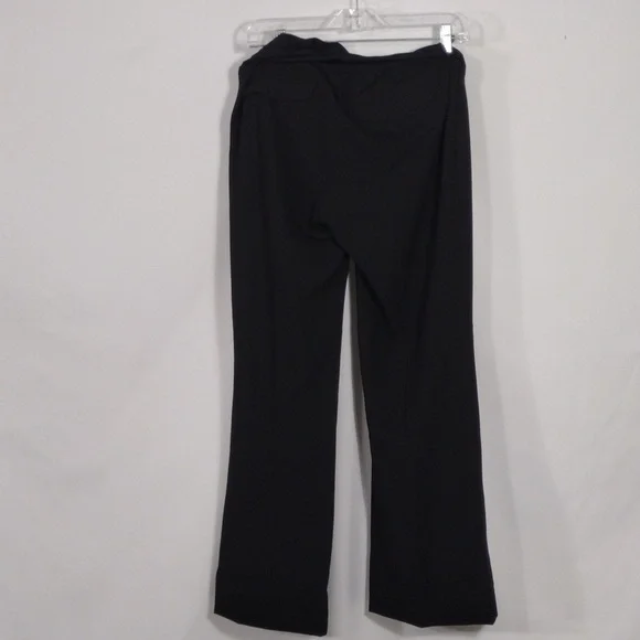 EUC Gap Maternity Modern Boot Black Dress Pants size 6L Stretch - Picture 4 of 14